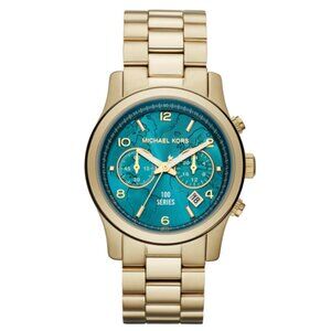 Michael Kors Watch Hunger Stop Gold Stainless Steel Watch Multifunction